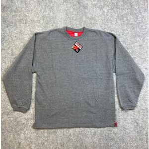 Vintage Marlboro Gear 99 Crewneck Sweatshirt Gray Red Mens XL NWT 1990s